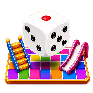 Steps and Slides — dice board game