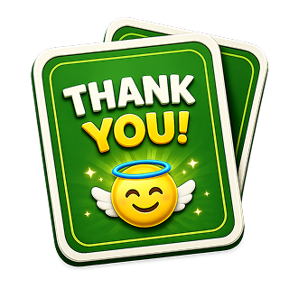 Thank You — the gratitude card game